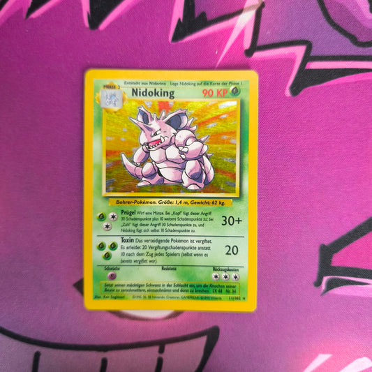 Nidoking Base Set Zustand: Excellent