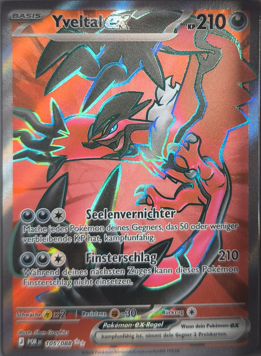 Yvelta Optimale Ordnung NM Pokemon TCG Deutsch - Lachsnacken-Shop