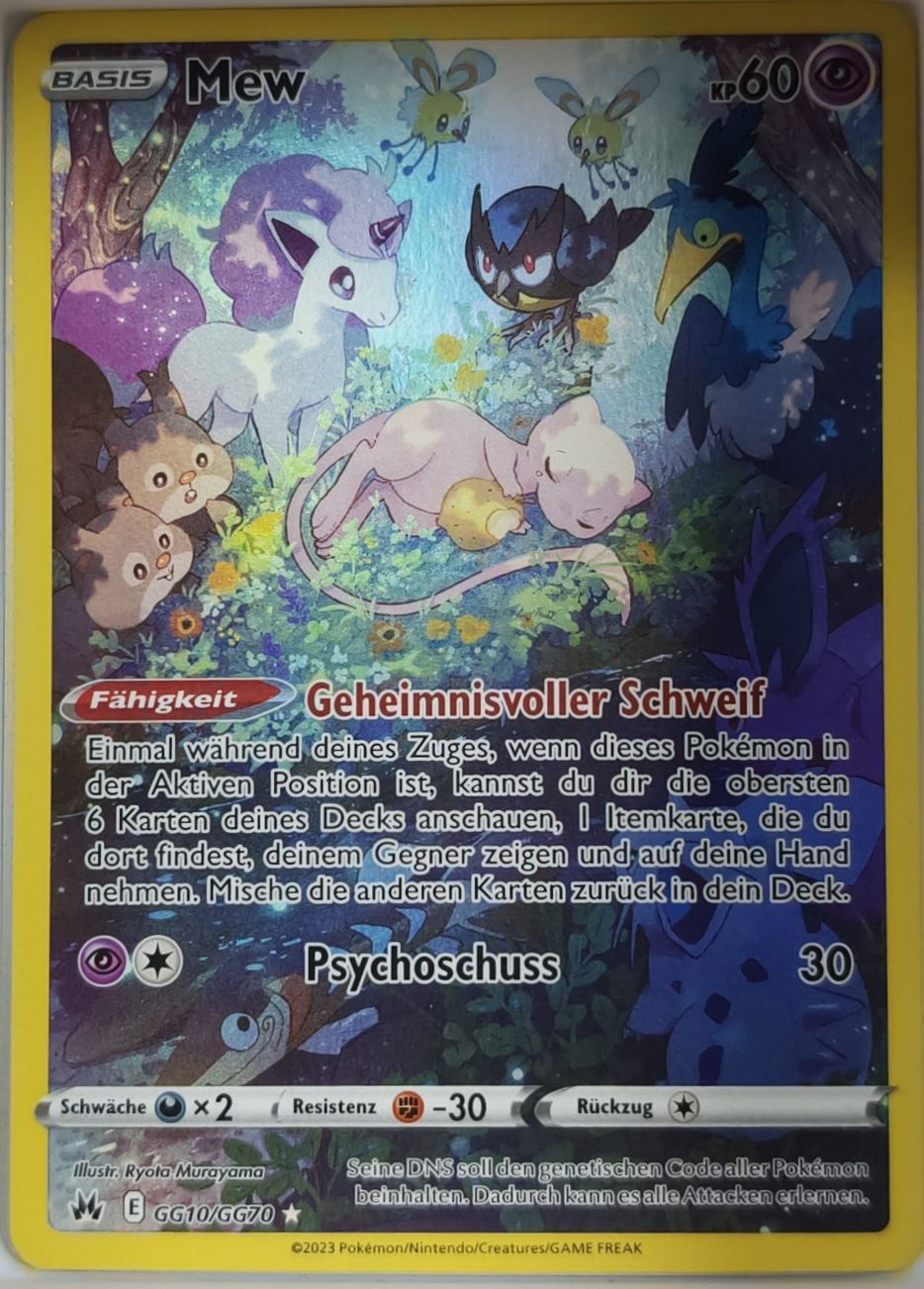 Mew GG10/GG70 Crown Zenith Near Mint Deutsch - Lachsnacken-Shop