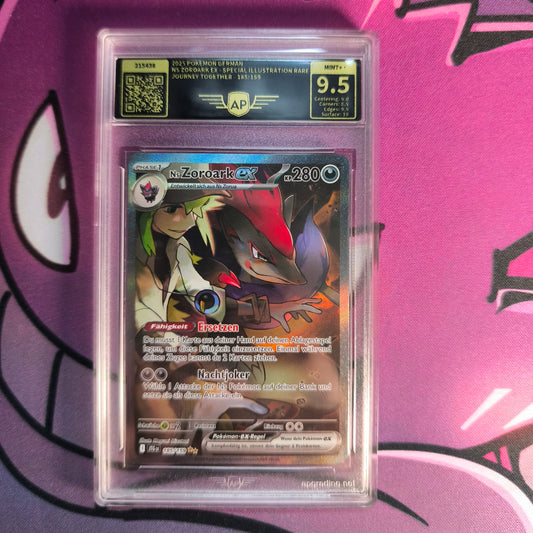 Zoroark Ex Special Illustraition Rare Reisgefährten AP Grading 9,5