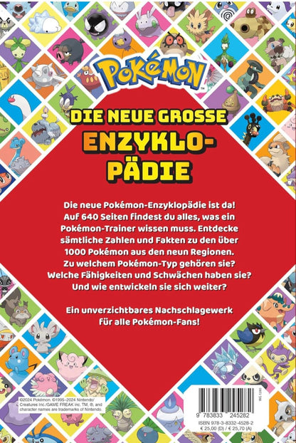 Pokemon die neue große Enzyklopädie - Lachsnacken - Shop