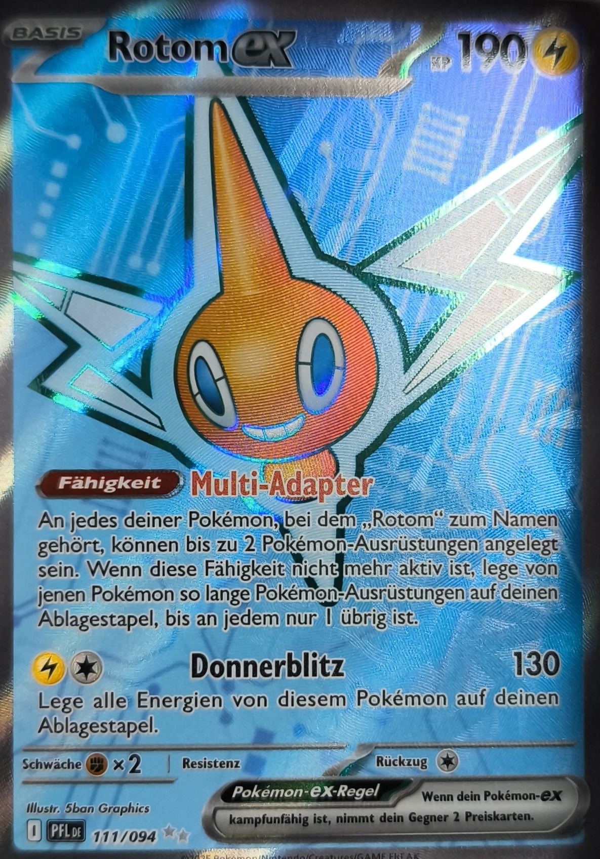 Rotom Full Art Fatale Flammen Deutsch NM Pokemon TCG - Lachsnacken-Shop