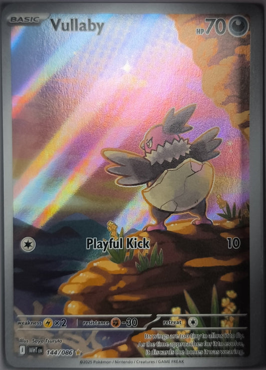 Skallyk 144/086 Englisch Weiße Flammen Pokemon TCG - Lachsnacken-Shop