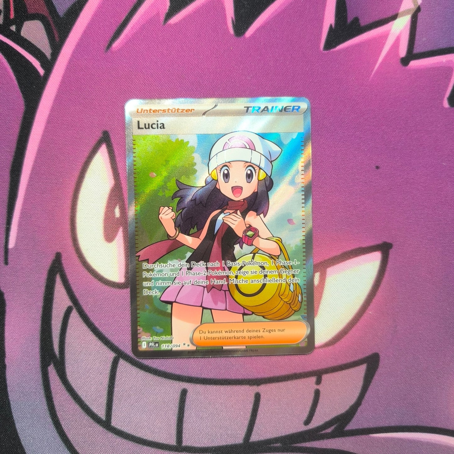 Lucia Fatale Flammen Near Mint Pokemon TCG