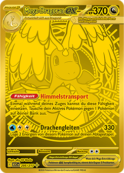 Mega Dragoran Gold Rare Erhabene Helden Deutsch Near Mint - Lachsnacken - Shop