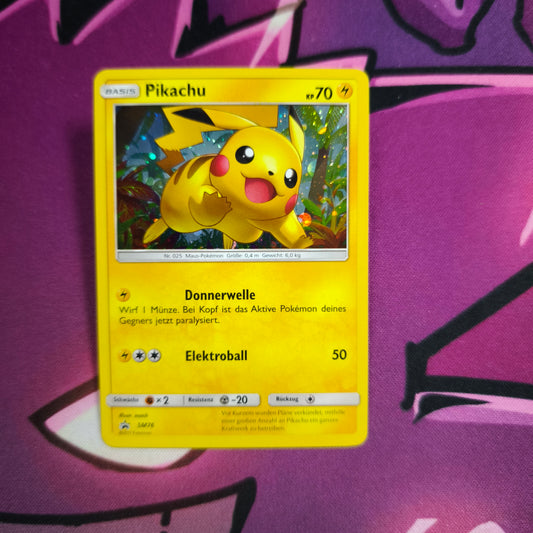 Pikachu Promo SM76 Near Mint Pokemon TCG