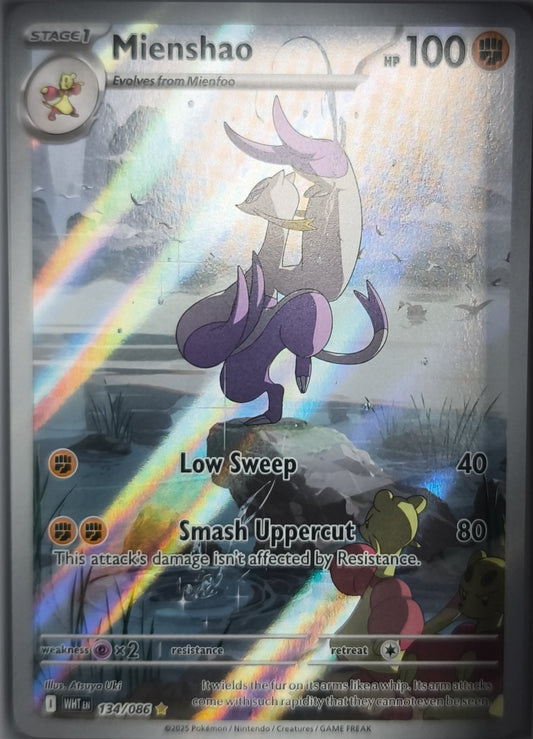 Wie-Shu 134/086 Englisch Weiße Flammen Pokemon TCG - Lachsnacken-Shop
