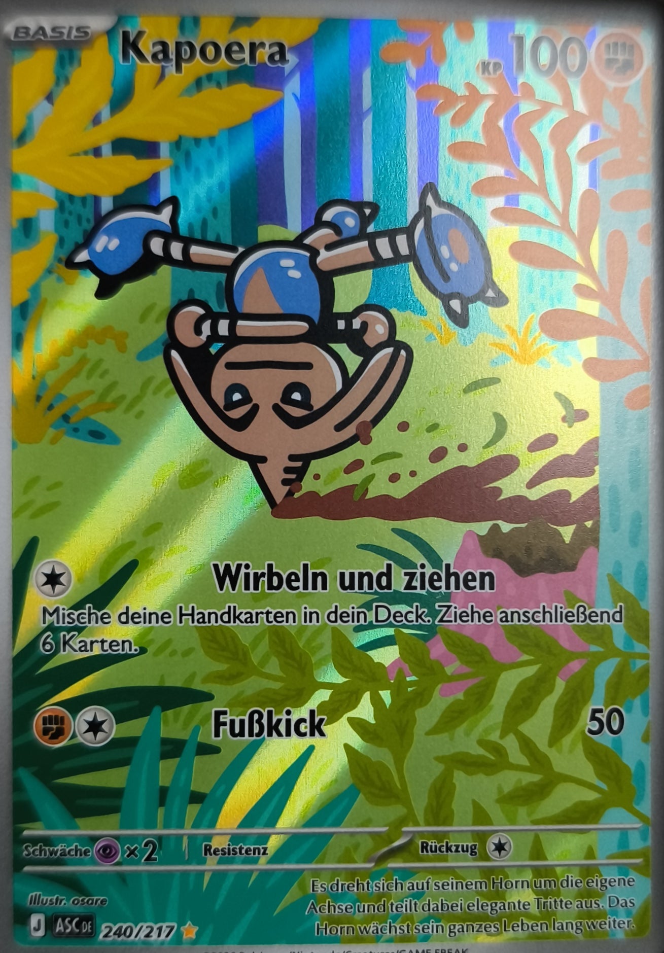 Kapoera Erhabene Helden NM Deutsch Pokemon TCG