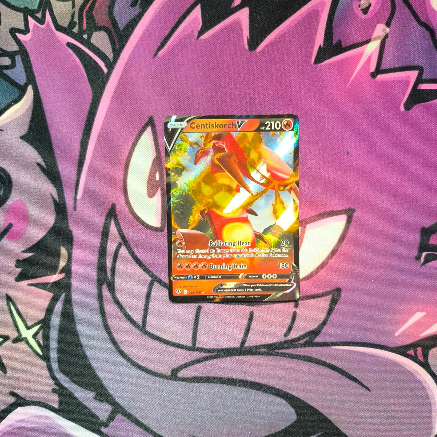 Centiskorch V Darkness Ablaze Boosterfrisch