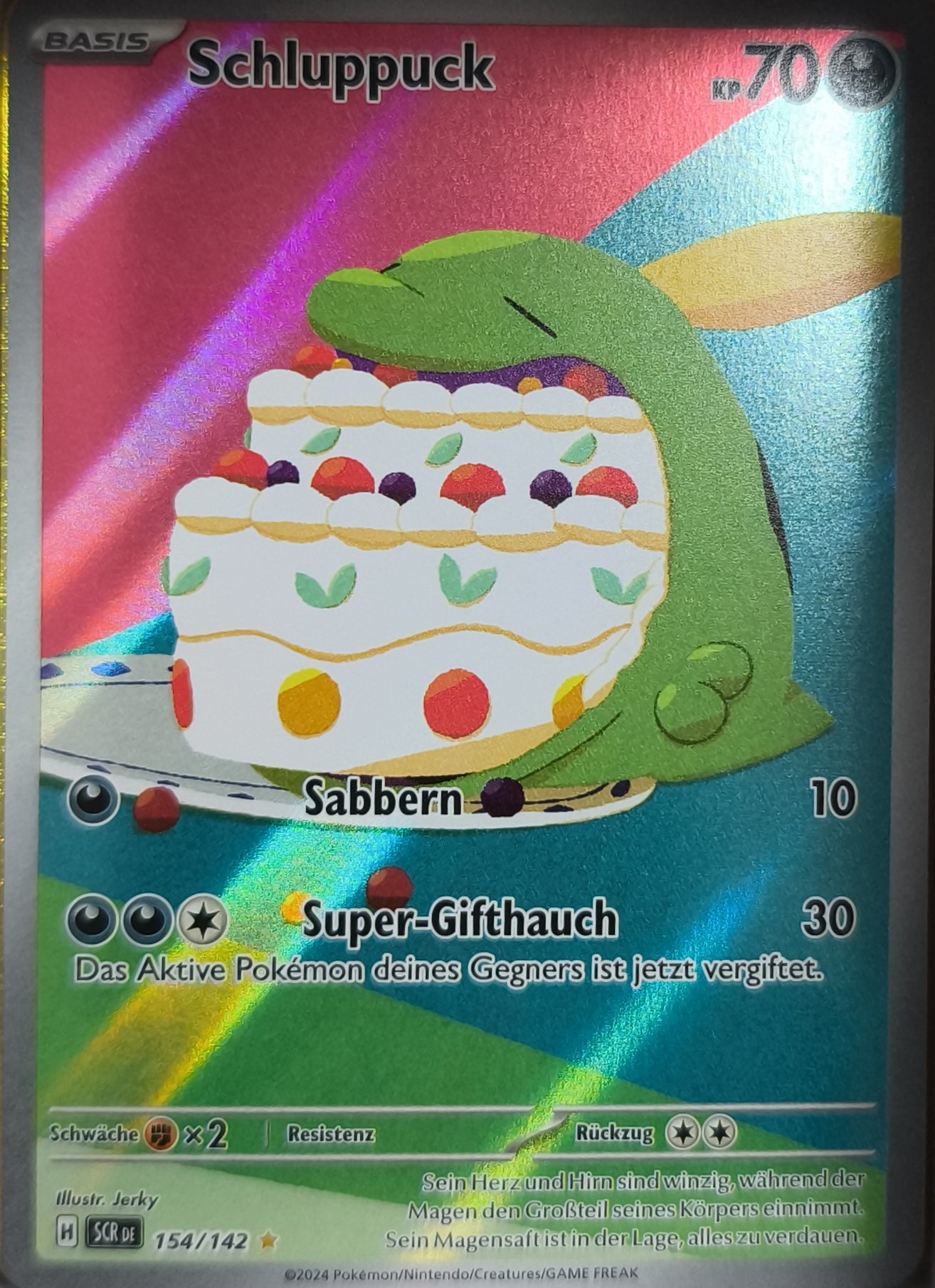 Schluppuck Stellarkrone NM Pokemon TCG - Lachsnacken-Shop