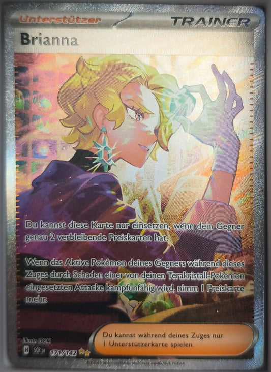 Brianna (SCR 171) Stellar Crown NM Deutsch Pokemon TCG - Lachsnacken-Shop