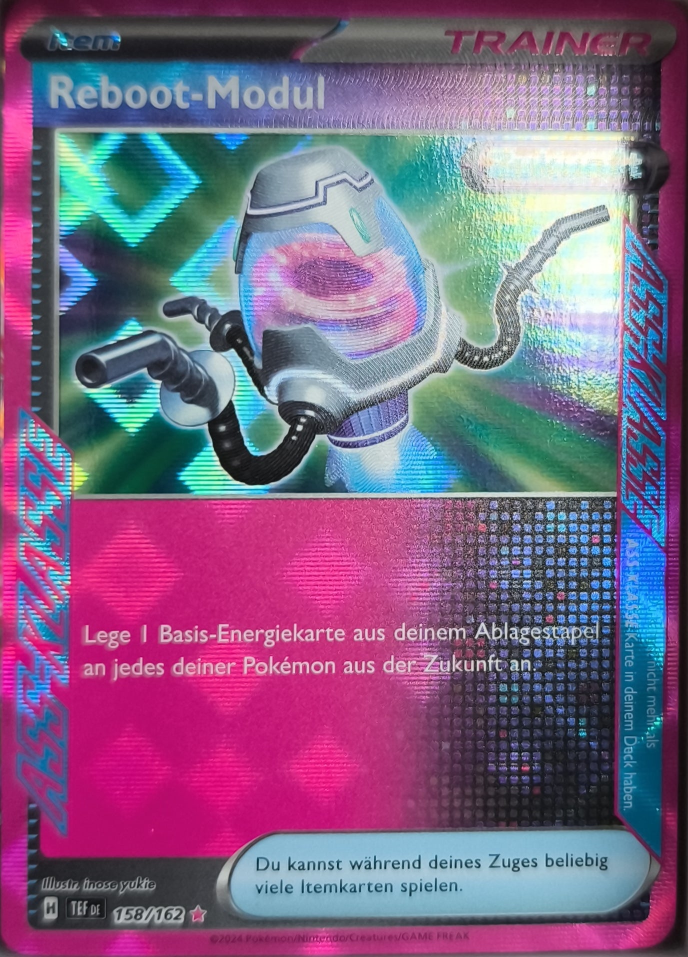 Reboot Modul Gewalten der Zeit Deutsch NM Pokemon TCG