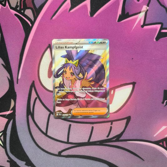 Lilias Kampfgeist Reisegefährten Near Mint Pokemon TCG