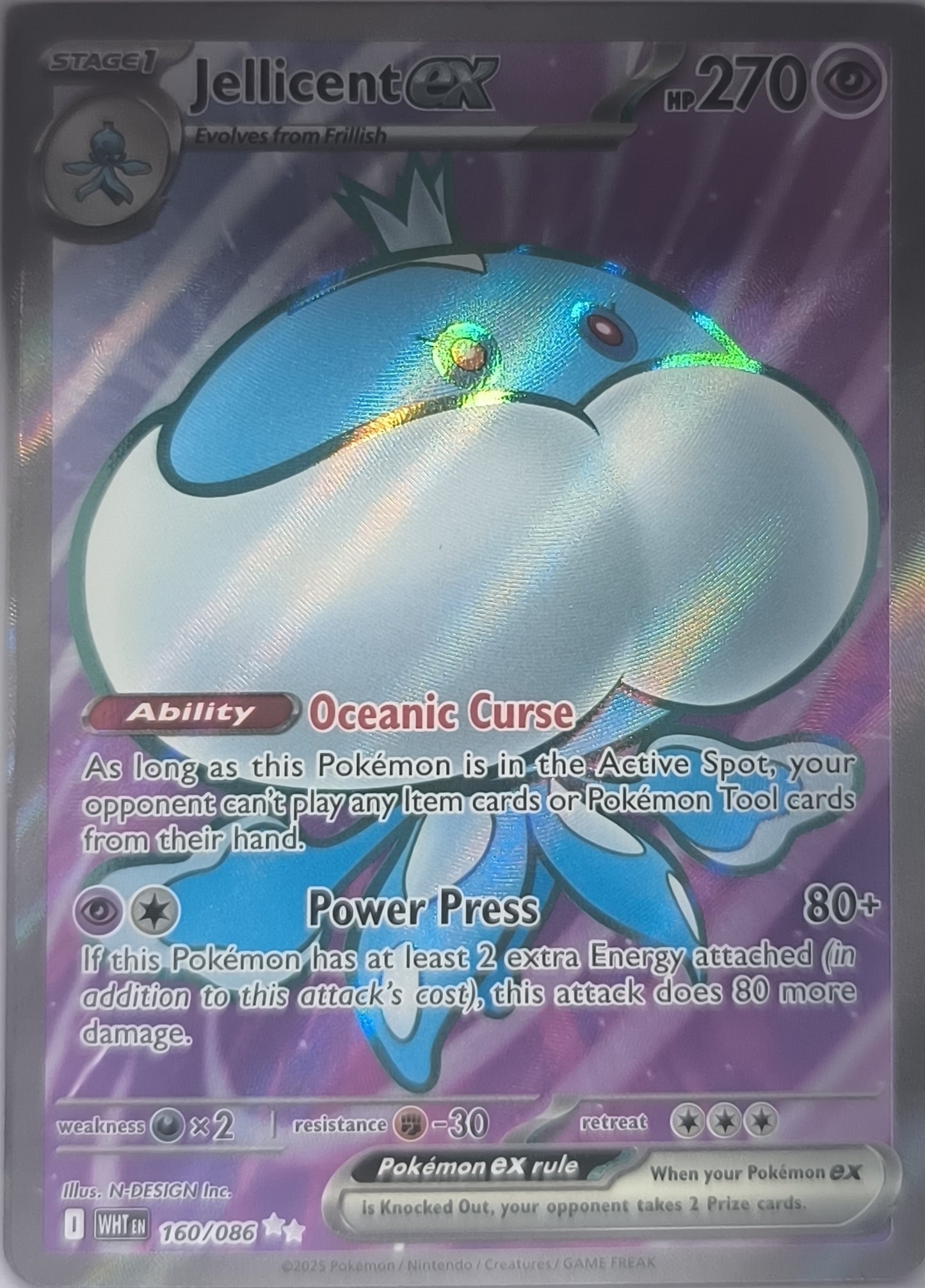 Apoquallyp 160/086 Englisch Weiße Flammen Sealed Pokemon TCG