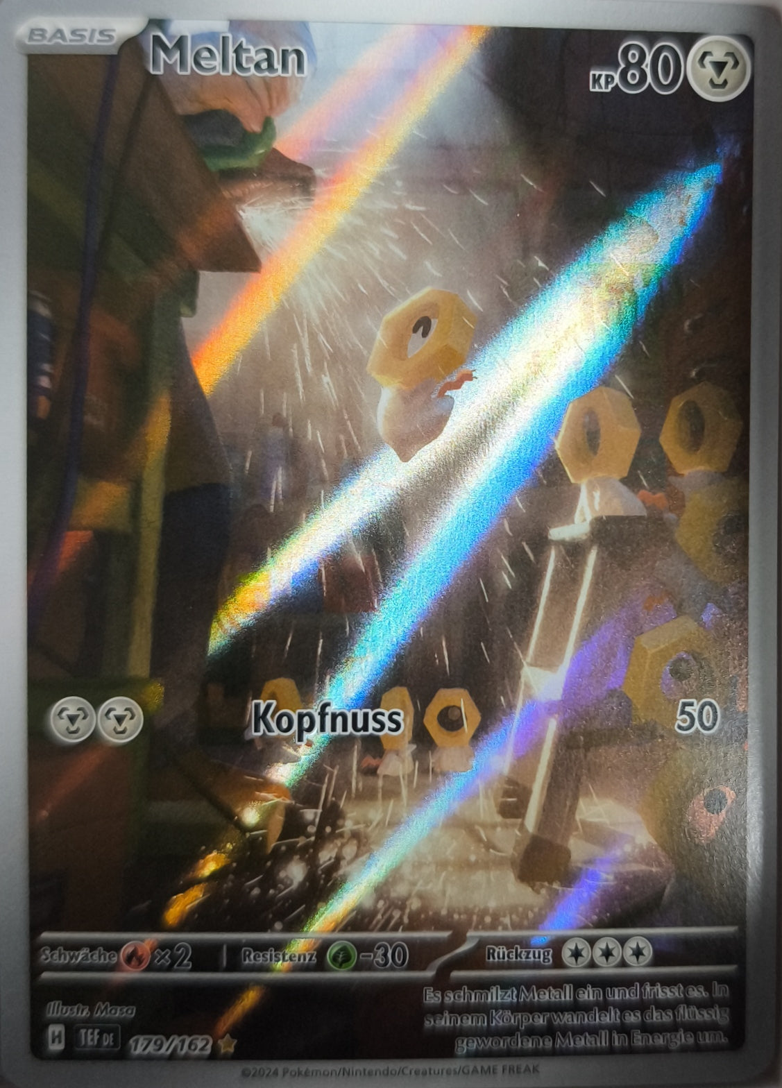 Meltan Gewalten der Zeit Deutsch NM Pokemon TCG