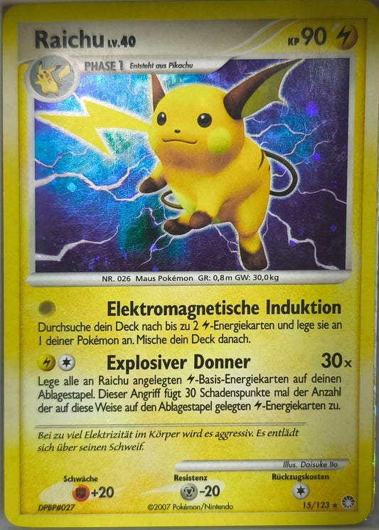 Raichu Lv.40 (MT 15) Geheimnisvolle Schätze - Good - Lachsnacken-Shop