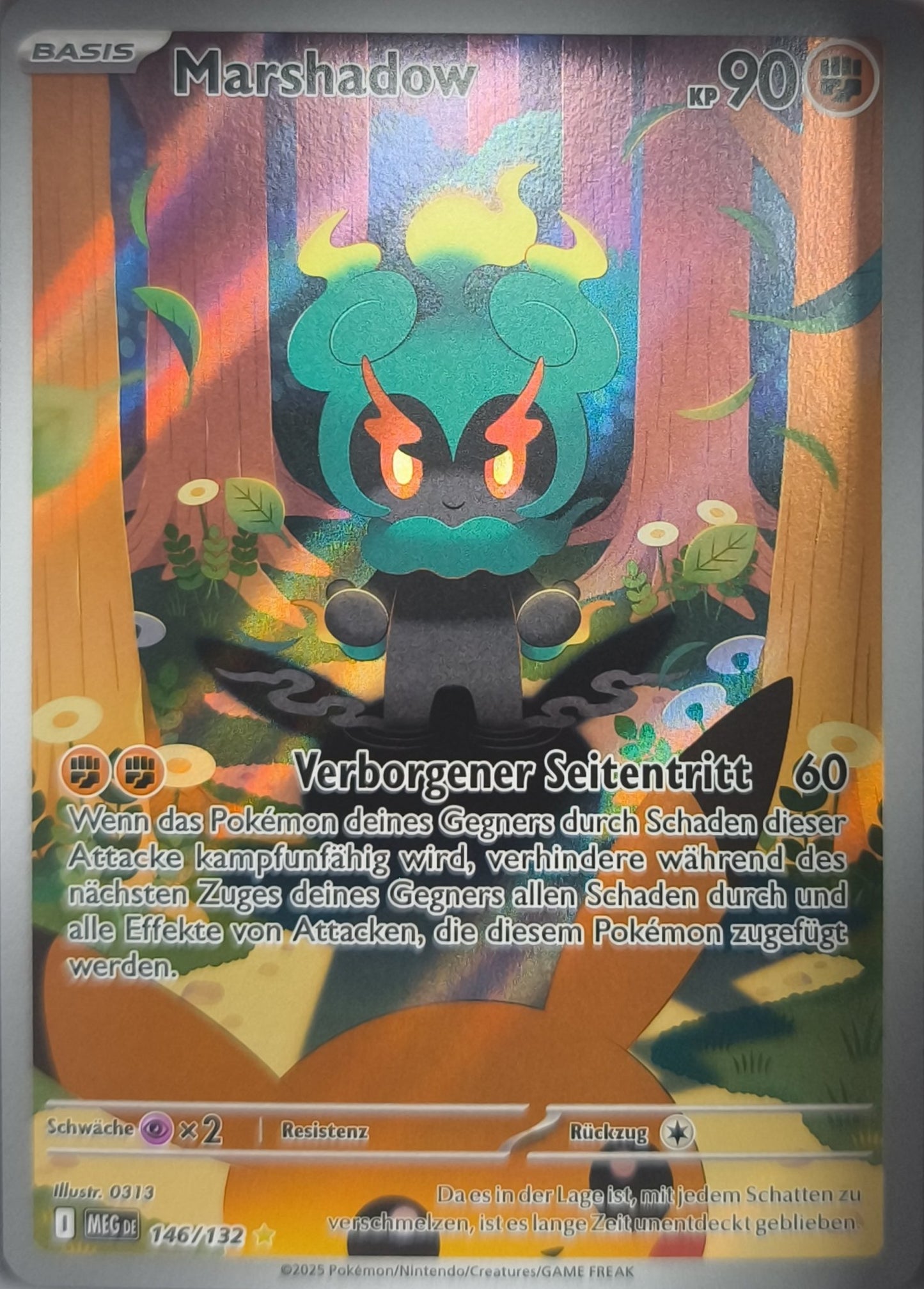 Marshadow Mega Entwicklung Deutsch NM Pokemon TCG - Lachsnacken-Shop