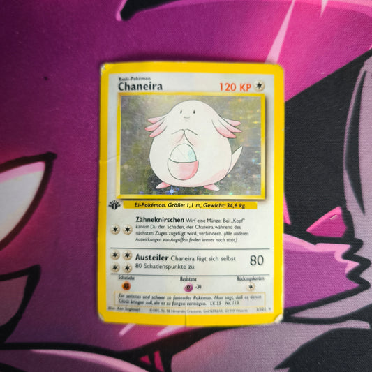 Chaneira Base Set 1. Edition Zustand: Played