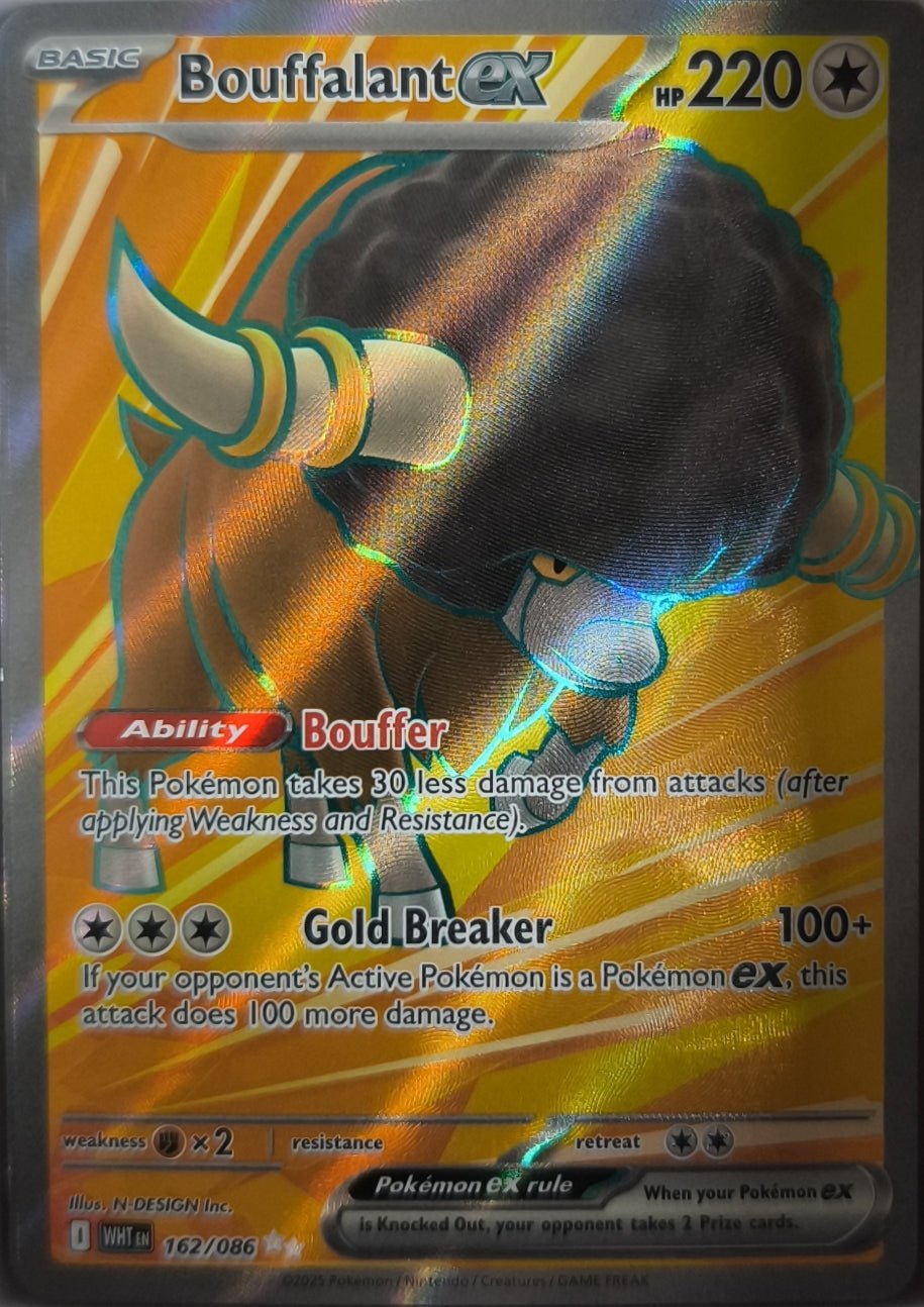 Bisofank Full Art Englisch Weiße Flammen Sealed Pokemon TCG - Lachsnacken-Shop