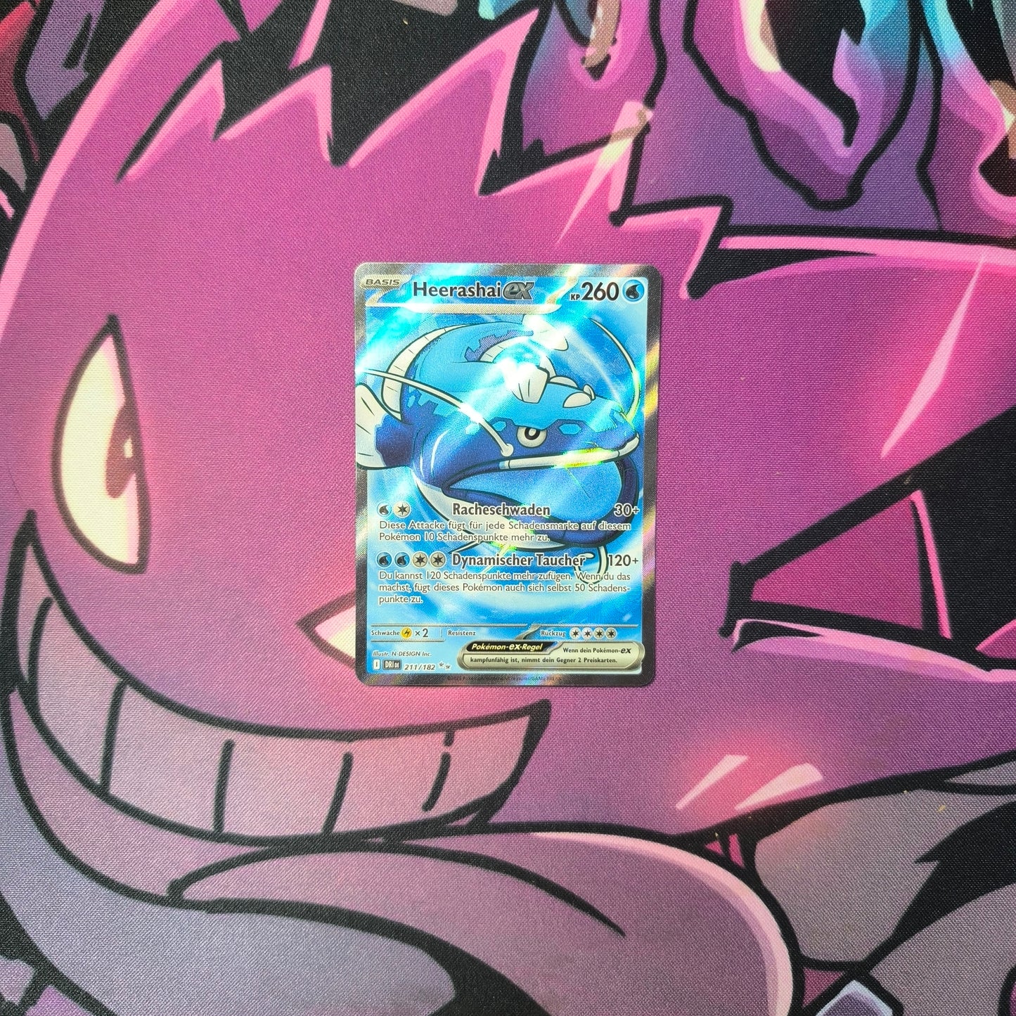 Heerashai EX Destined Rivals Boosterfrisch