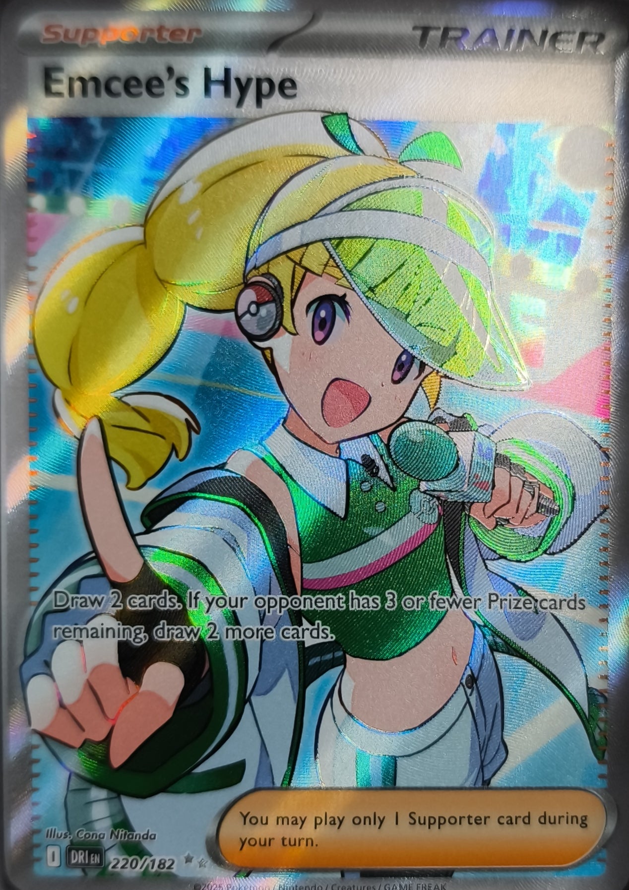 Emcees Hype Ewige Rivalen Near Mint EnglischPokemon TCG - Lachsnacken-Shop