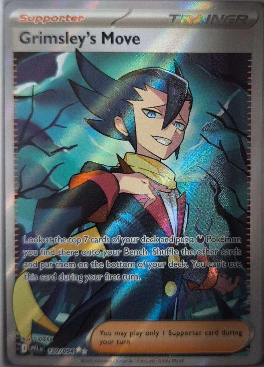 Grimleys Move Fatale Flammen Englisch NM Pokemon TCG - Lachsnacken-Shop