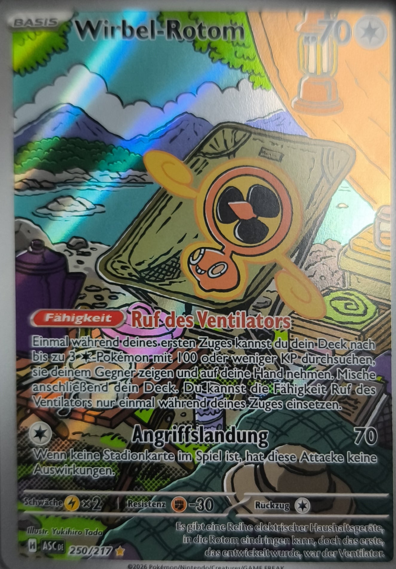 Wirbel-Rotom Erhabene Helden NM Deutsch Pokemon TCG