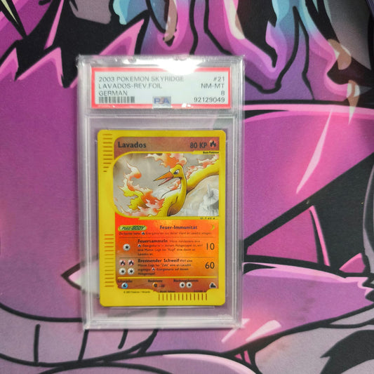 Lavados Reverse Holo Skyridge PSA 8