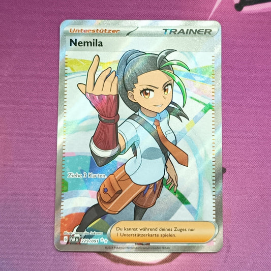 Nemila Full Art Paldeas Schicksale 229/091 Boosterfrisch