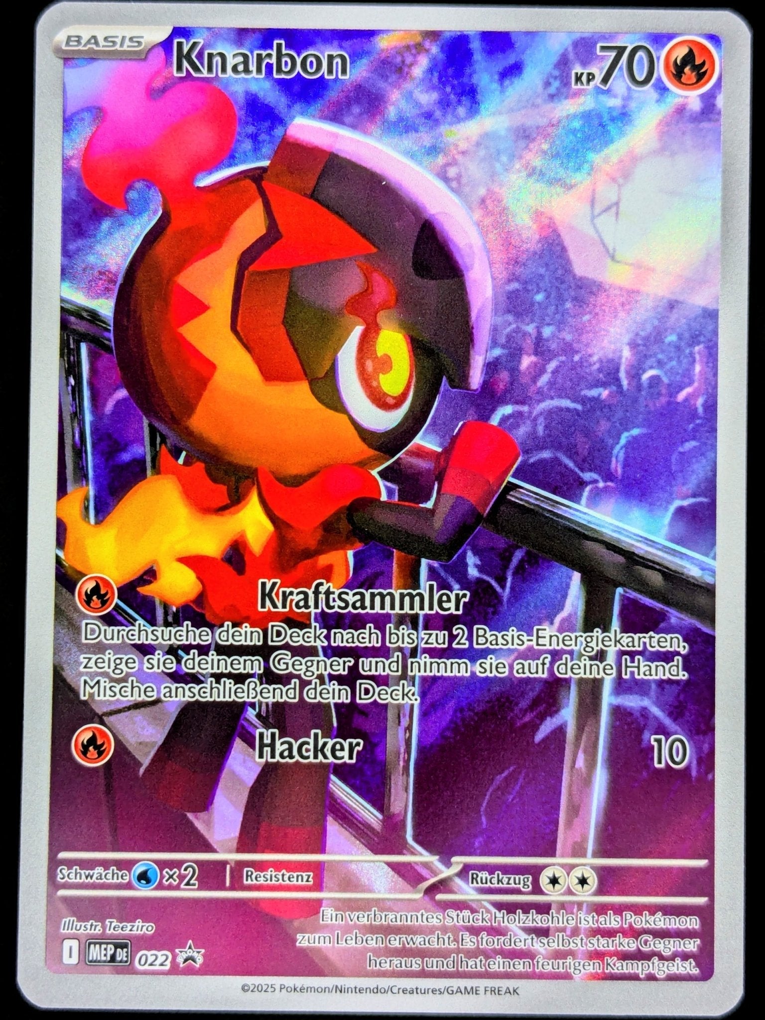 Knarbon Promo Fatale Flammen Sealed Deutsch Pokemon TCG - Lachsnacken - Shop