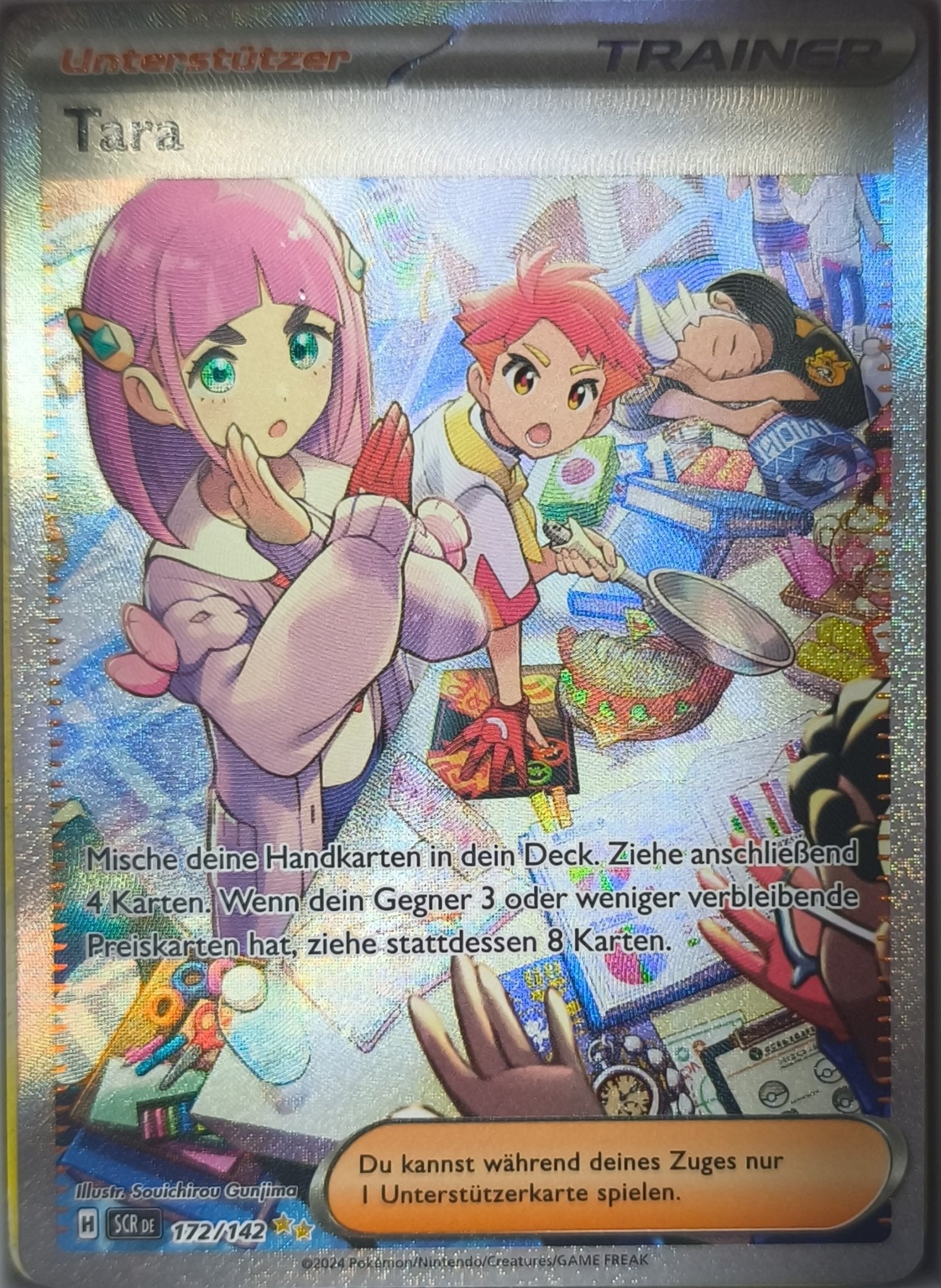 Tara (SCR 172) Stellar Crown NM Deutsch Pokemon TCG - Lachsnacken-Shop