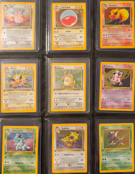 100% komplettes Jungle 1. Edition Masterset