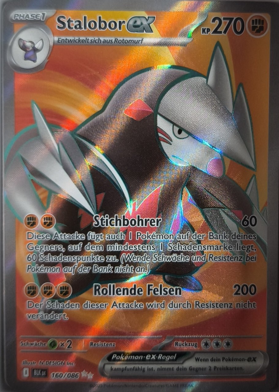 Stalobor Full Art Schwarze Blitze NM Englisch - Lachsnacken-Shop