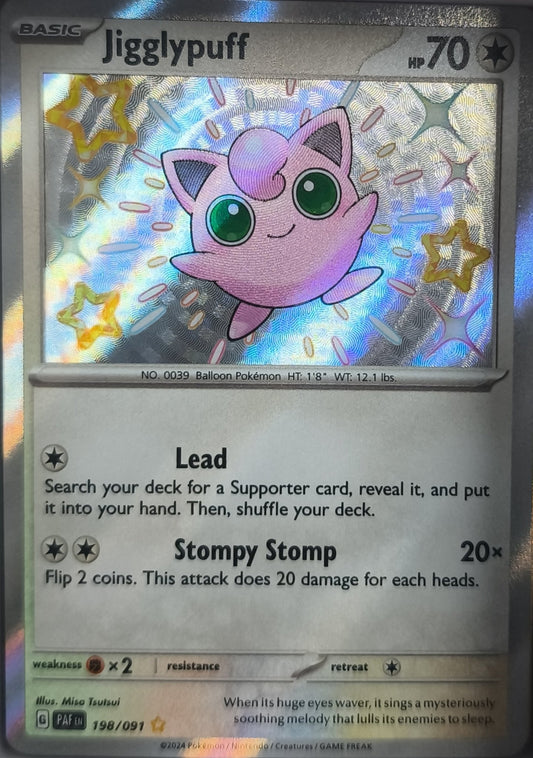Shiny Pummelluff - Paldean Fates NM Pokemon TCG - Lachsnacken-Shop