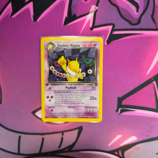 Dunkles Hypno 1. Edition Team Rocket Zustand: Near Mint