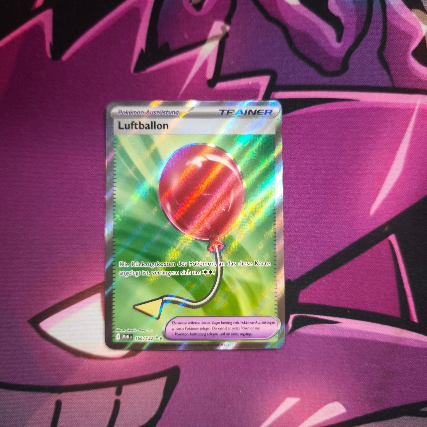 Luftballon Mega Entwicklung Near Mint Pokemon TCG