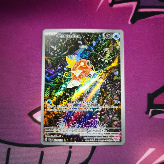 Karpador Entwicklungen in Paldea Near Mint