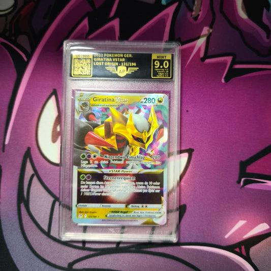 Giratina Vstar Lost Origin AP Grading 9 Mint