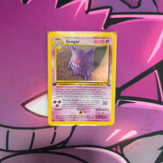 Gengar Fossil 1. Edition Zustand: Good-Excellent