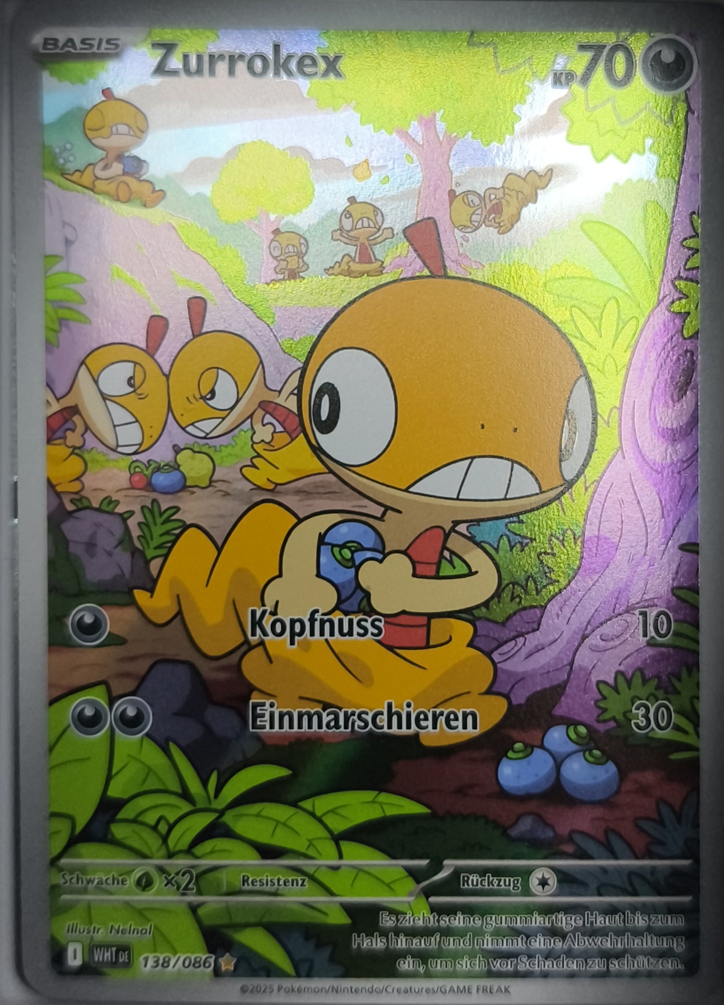 Zurrokex 138/086 Deutsch Weiße Flammen Pokemon TCG