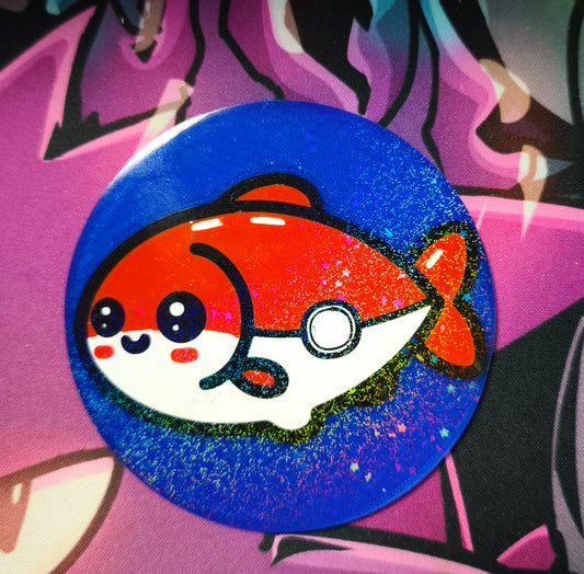 Holo Lachsnackenshop.de Untersetzer made by Levi