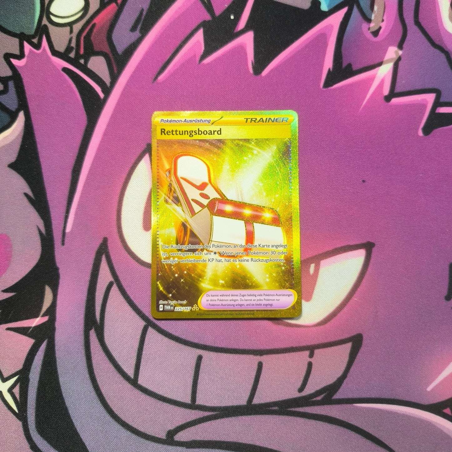 Rettungsboard Maskerade im Zwielicht Near Mint Pokemon TCG