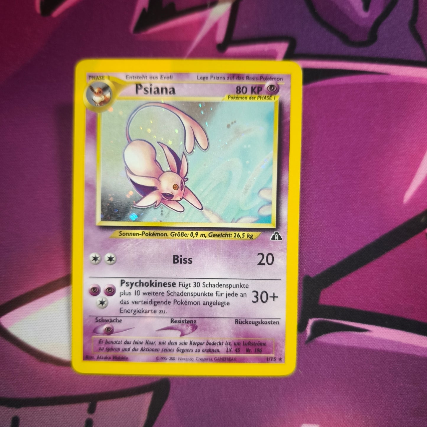 Psiana Neo Discovery Zustand: Excellent Pokemon TCG