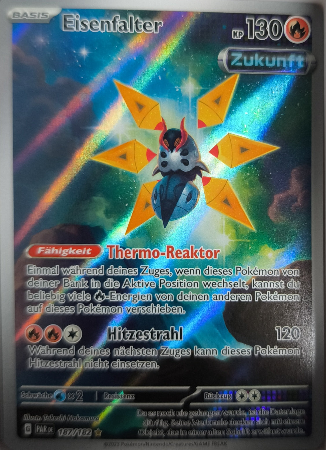 Eisenfalter Paradoxrift Rift NM Pokemon TCG