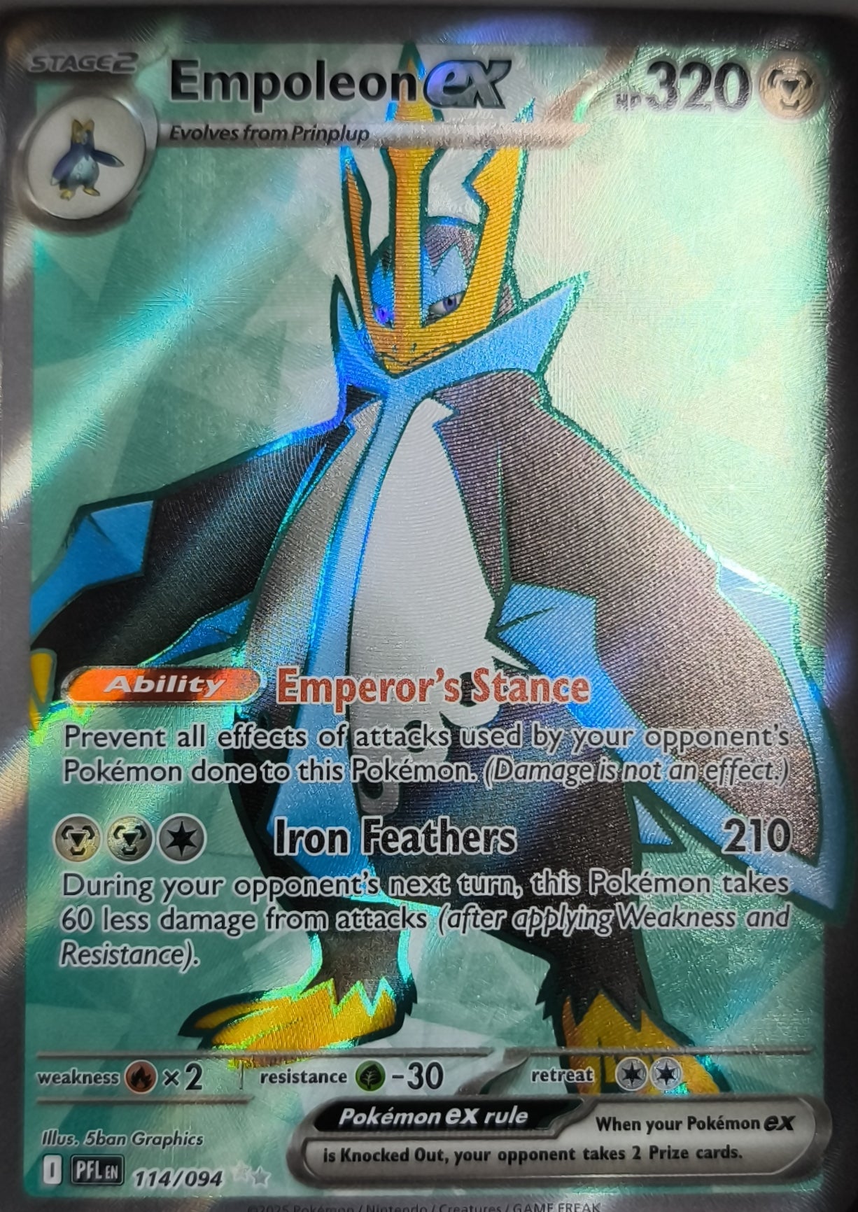 Impoleon Fatale Flammen Englisch NM Pokemon TCG - Lachsnacken-Shop