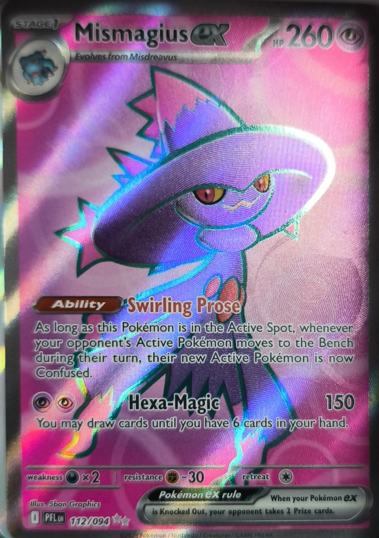 Traunmagil Full Art Fatale Flammen Deutsch NM Pokemon TCG - Lachsnacken-Shop
