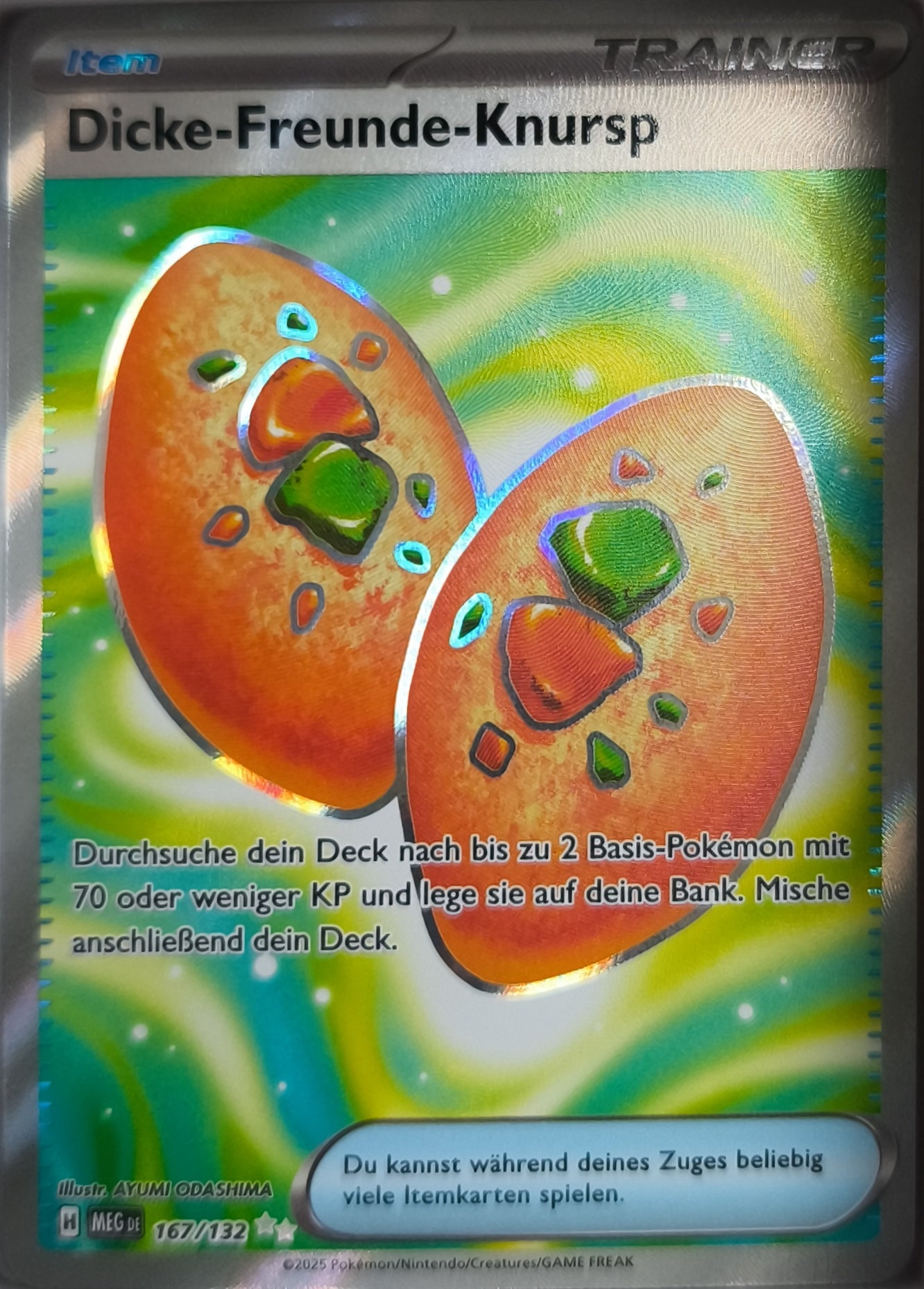 Dicke Freunde Knursp Mega Entwicklung Deutsch NM Pokemon TCG - Lachsnacken-Shop