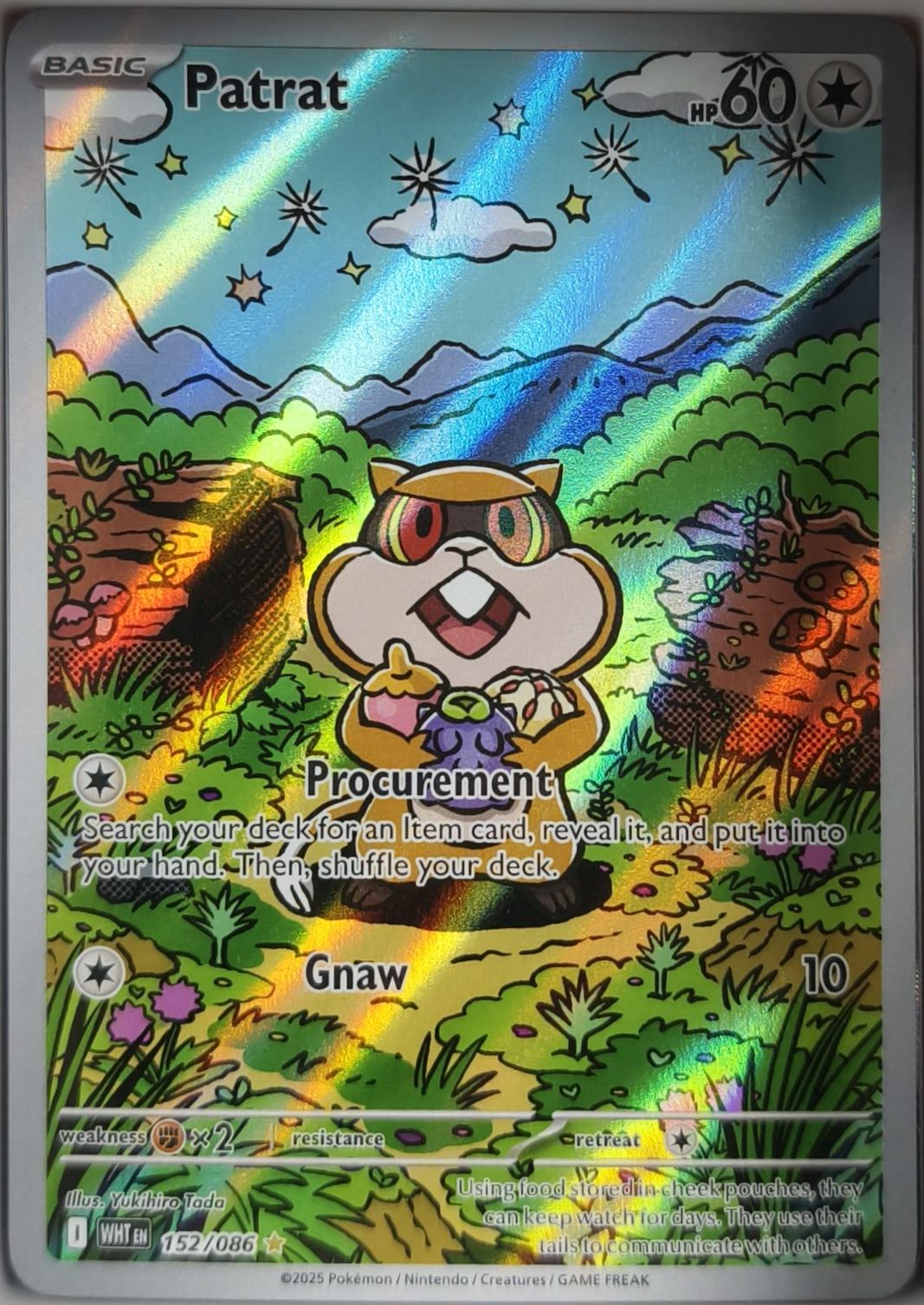Nagelotz 152/086 Weiße Flammen Pokemon TCG - Lachsnacken-Shop
