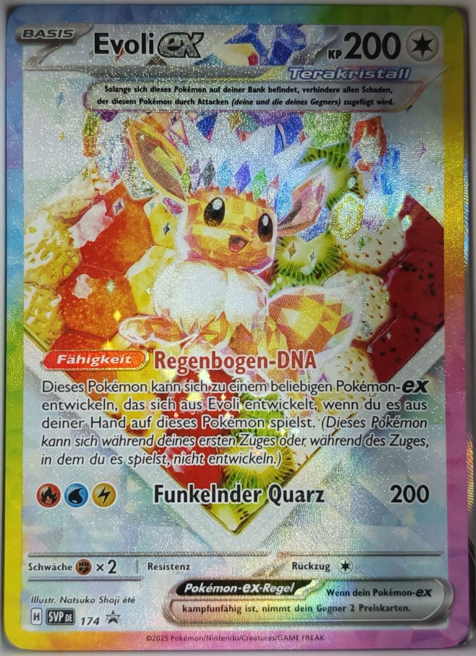 Evoli EX 174 Promo Black Star Promos NM Pokemon TCG - Lachsnacken-Shop