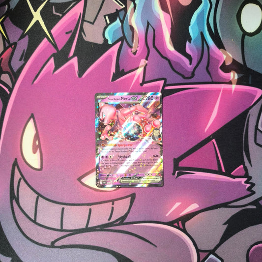 Team Rockets Mewtu EX Boosterfrisch